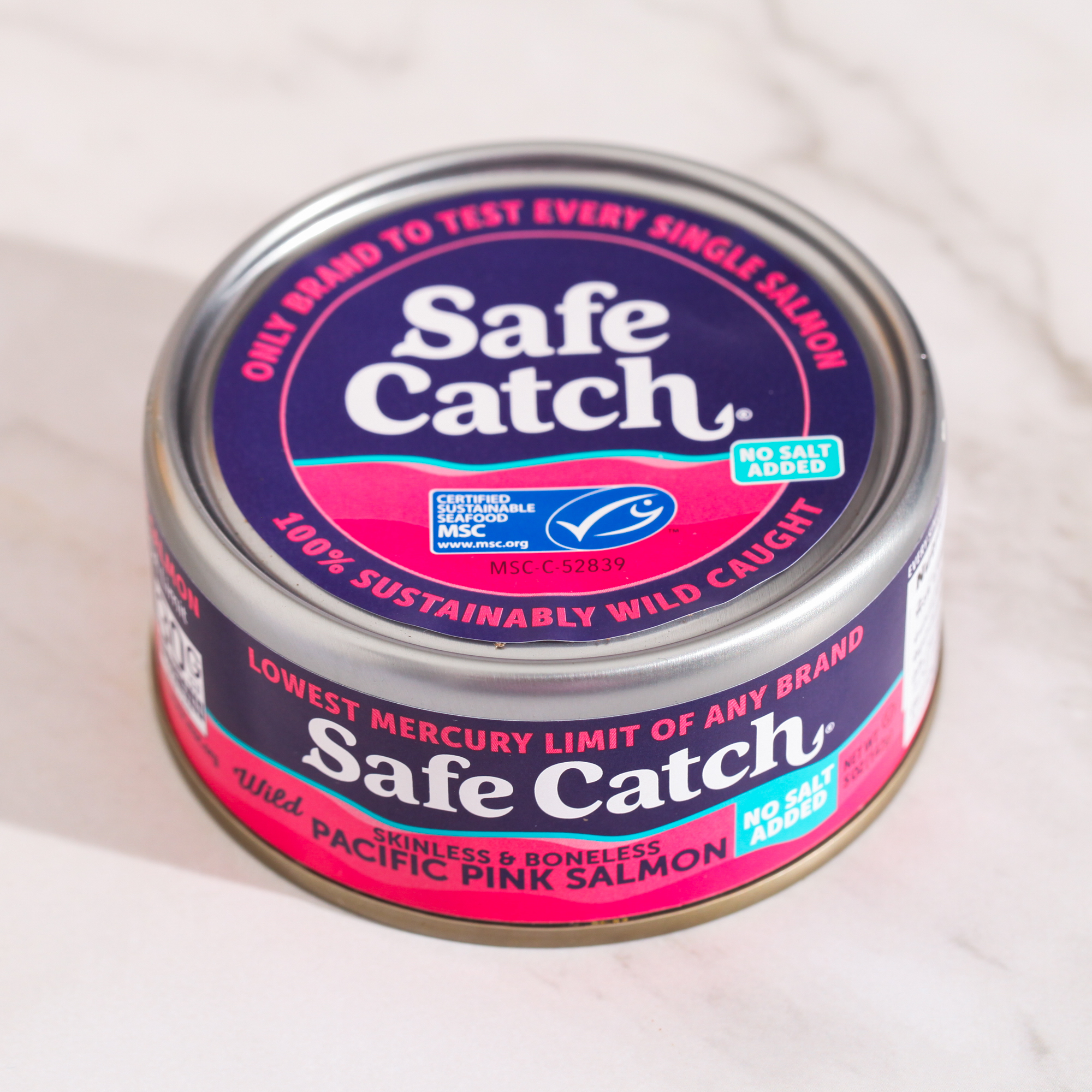 Wild Pink Salmon, no salt - Safe Catch
